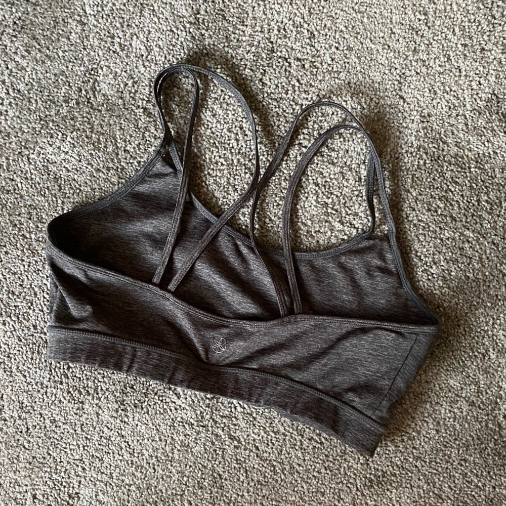 Gaiam Wire-Free Medium-Impact Yoga Sports Bra Duo - Picture 6 of 8